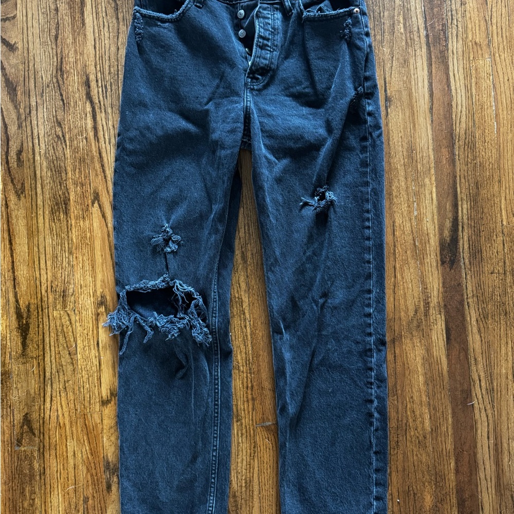 Abercrombie & Fitch The Dad High Rise